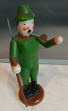 alter Räuchermann Erzgebirge Olbernhau DDR Jäger