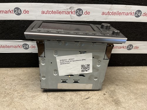 Radio audi sportback - sportback, (8pa)