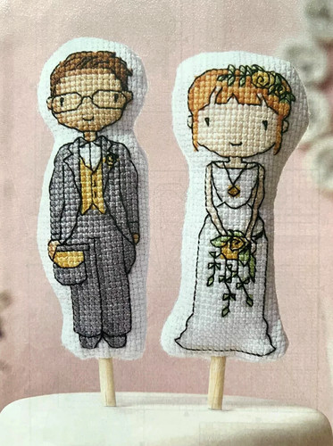 Kreuzstichkarte hochzeit - kreuzstichkarte,