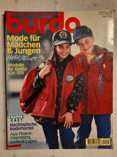 Burda schnittmuster heft - schnittmuster,