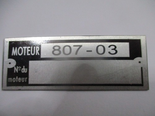 Typenschild renault - typenschild,