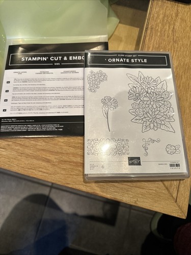 Stampin stempelset ornate - up,