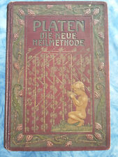 Platen Die neue Heilmethode 3 Bände um 1900 Jugendstil