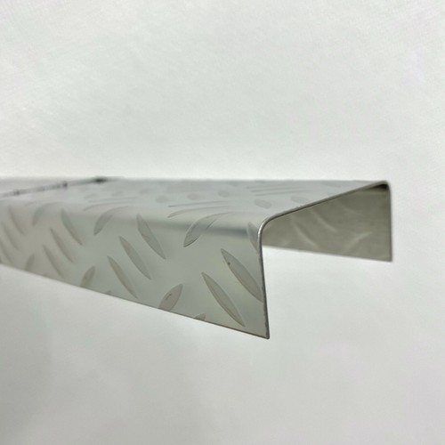 Profil edelstahl riffelblech - u-profil,