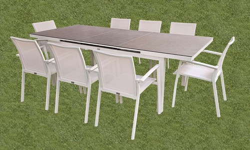 Tlg alu gartenmöbel set - 5-tlg.,