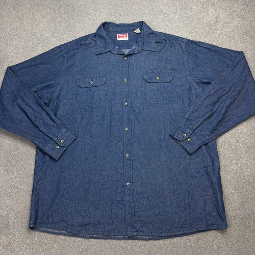 Wrangler jeanshemd erwachsene - jeanshemd,