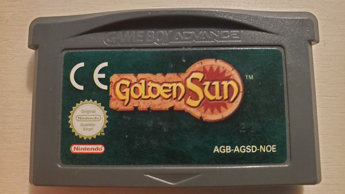 Golden sun nintendo gameboy - sun,