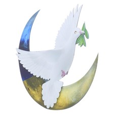  Eisen-Tauben-Wanddekoration