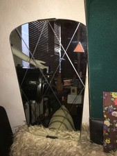 Mid-Century Wand Spiegel mit