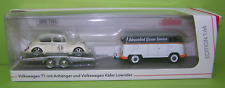 VW T1 Kasten mit Anhänger & VW Käfer Lowrider           Schuco Nr : 452033400