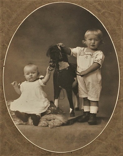 Vintage foto kind baby - vintage,