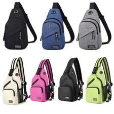 Herren Damen Sling Bag