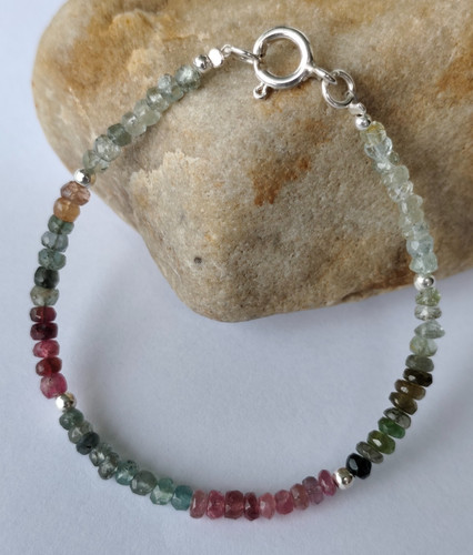 Turmalin edelstein armband aus - turmalin,