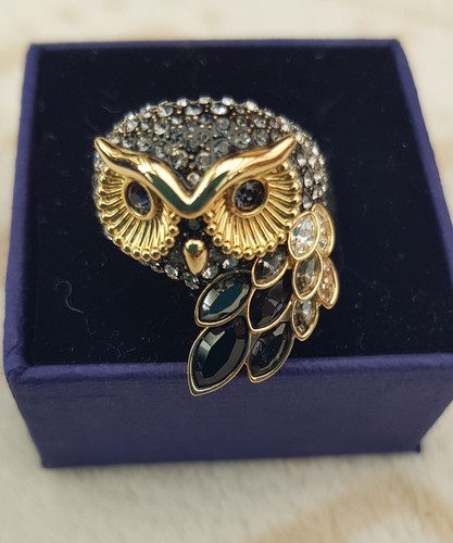Swarovski statement ring owl - ring,
