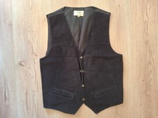 Weste, Wildleder, Gr. M, Vintage