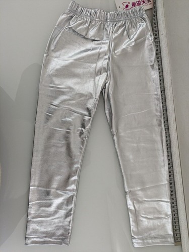 Kinder strech leggins silber - kinder,