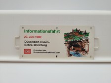 Zuglaufschild Metall