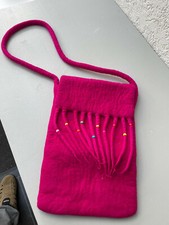 Umhängetasche Gefilzt, pink, neu