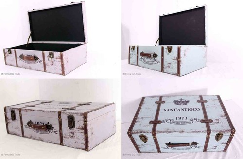 Shabby chic set holzkoffer - shabby,