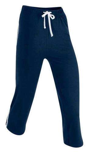 Damen capri hose - damen, blau