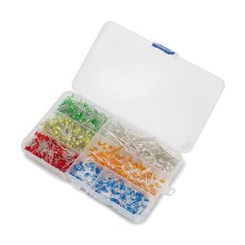 300 Dioden pro Farbe: 3mm LED Licht für Projekte und Anwendungen - 20mA