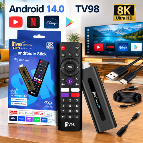 Android stick tv98 - tv98, 8k