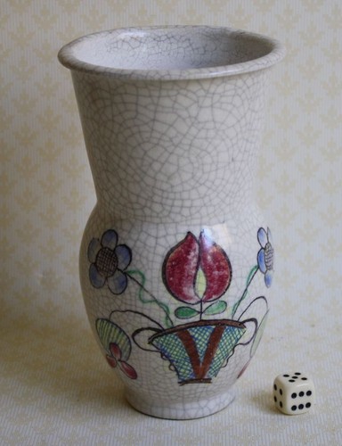 Bauhaus keramik vase - vase, signiert