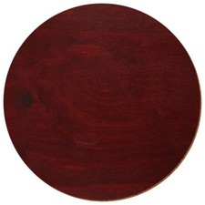 Holz Scheiben Kreise Mahagoni