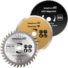 Set Mini Handkreissäge 3x