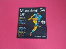 NICHTS GESCHRIEBEN PANINI MÜNCHEN 74 MÜNCHEN WM Stickeralbum FULL SET 1974