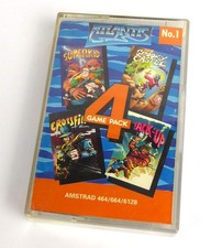 Schneider CPC 464 Amstrad in OVP -- SUPERKID,CROSSFIRE,STACK UP,SPOOKY CASTLE -