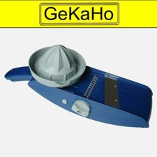 Zwiebelschneider blau Küchen-Reibe Krauthobel Allesschneider Küchenhobel TNS3000