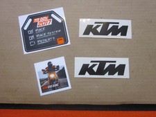 4x KTM Dekor Aufkleber Sticker SX EXC SX-F EGS EXE LC2 LC4 LC8 SMC SMR SXS XC-W 