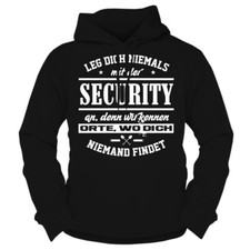 Kapuzenpullover Leg dich nie