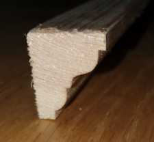 AMCO große Zier- Profil- Kranz- Schmuckleiste, Kiefer Möbelleiste 33x26mm 100cm