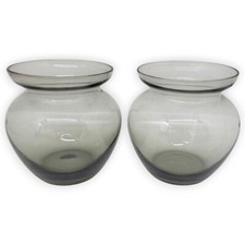 Vase Rauchglas Klein Geformt