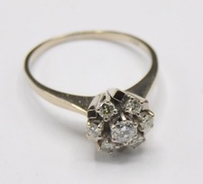 Weißgold GG Ring Diamant