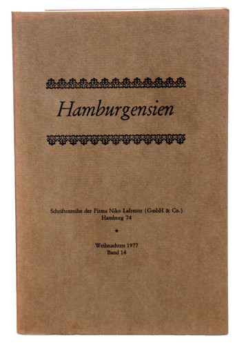 Hamburgensien band - 14, /