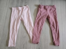 2x Mädchen Leggings Rosa Mauve Gr. 98 Impidimpi Alive