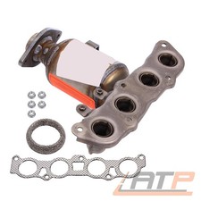 ABGAS-KRÜMMER KAT KATALYSATOR AUSPUFFKRÜMMER FÜR TOYOTA YARIS P1 1.0 1.3 99-05