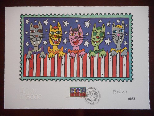 Lithographie james rizzi - lithographie,,