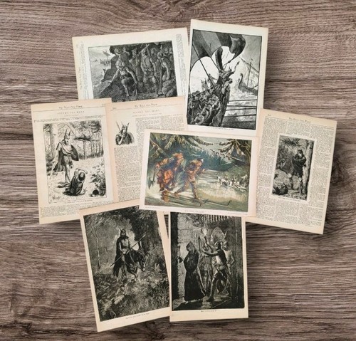 Set antik 1880er - antik,