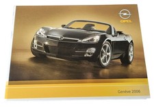 Opel roadster pressemappe - opel, gt
