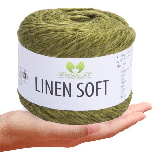 Linen soft garn - soft,