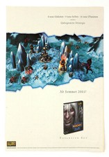 Warcraft III: The Frozen Throne Vintage Mini Poster Promo Ad Art PC Blizzard MOS