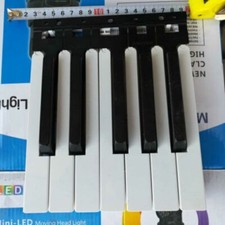 1pc black and white keys For