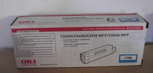 Oki 42127456 toner - oki, cyan