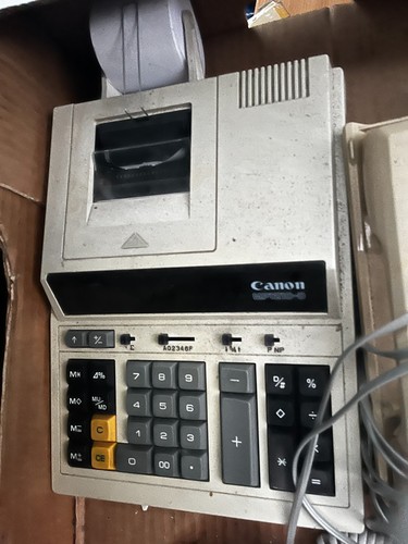 Rechenmaschine canon printing - rechenmaschine,