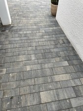 Pflastersteine Anthrazit Höhe