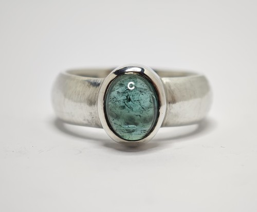 Turmalin 925 silber - turmalin, ring